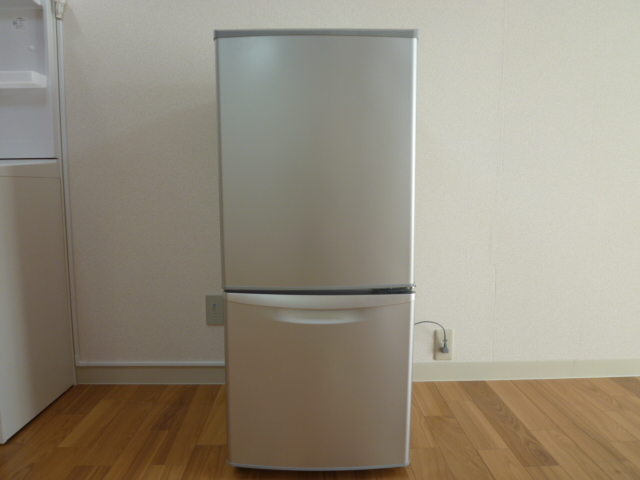 冷蔵庫135ℓは全室設置されています。ご不要の場合には、入居時撤去します